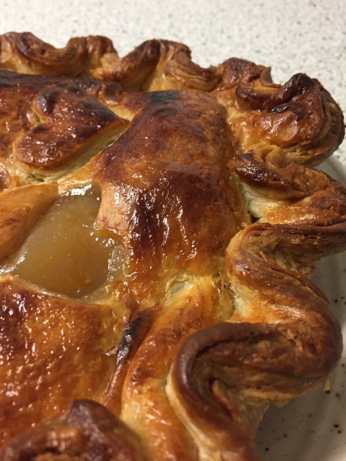 Tarte cuite