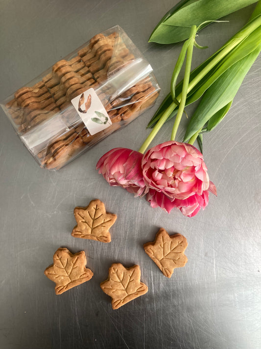 Biscuits feuilles d’érable