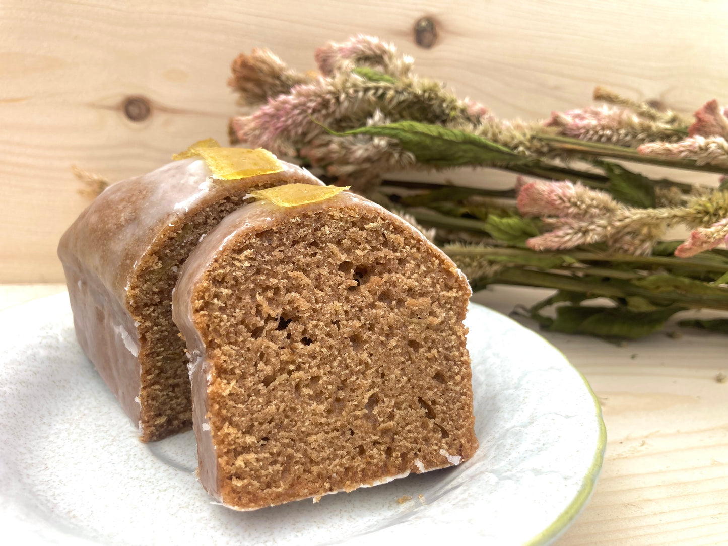 Mignon pain d'épices citron et gingembre