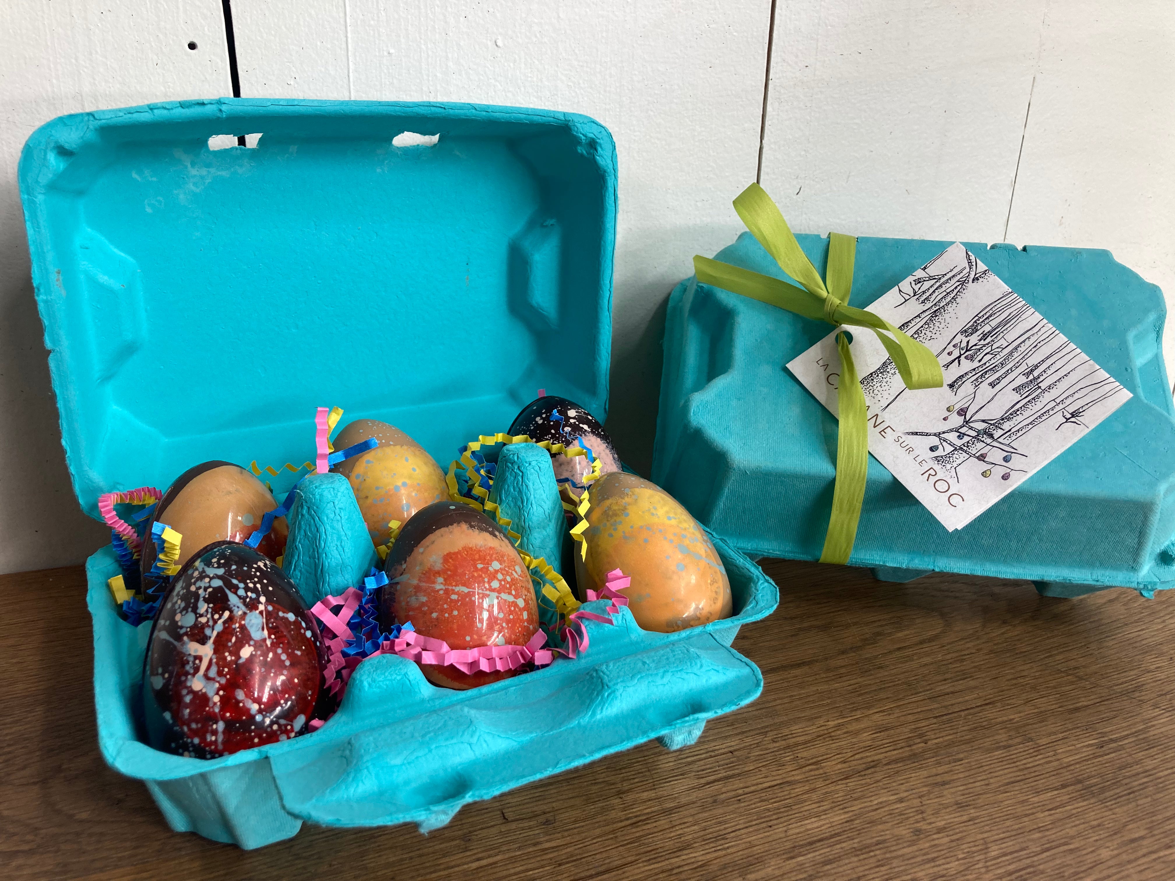Boîte de 6 œufs surprises