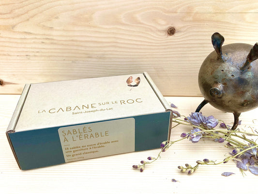 Sablés à l'érable ''flocons de neige''