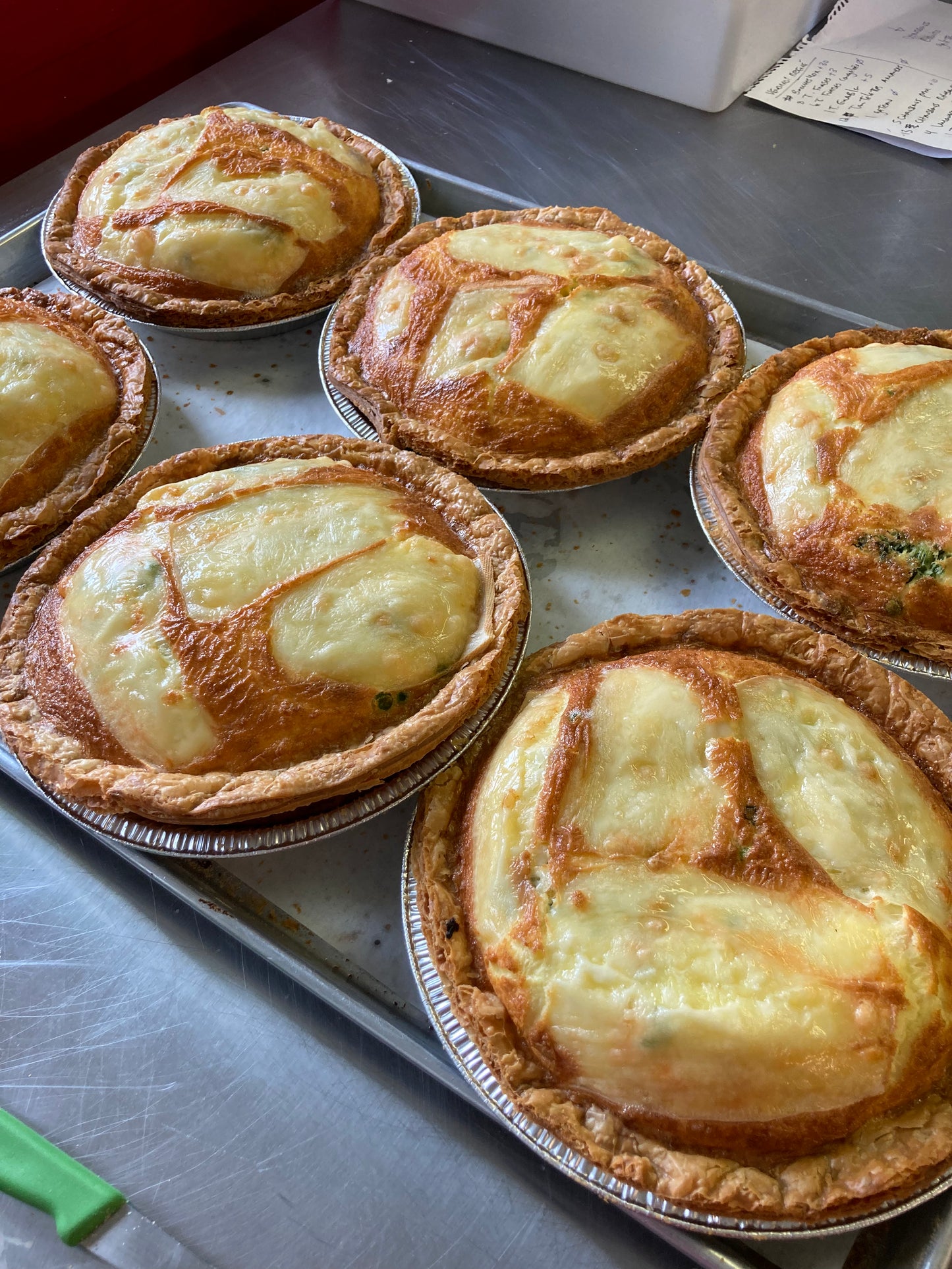 Quiche du moment